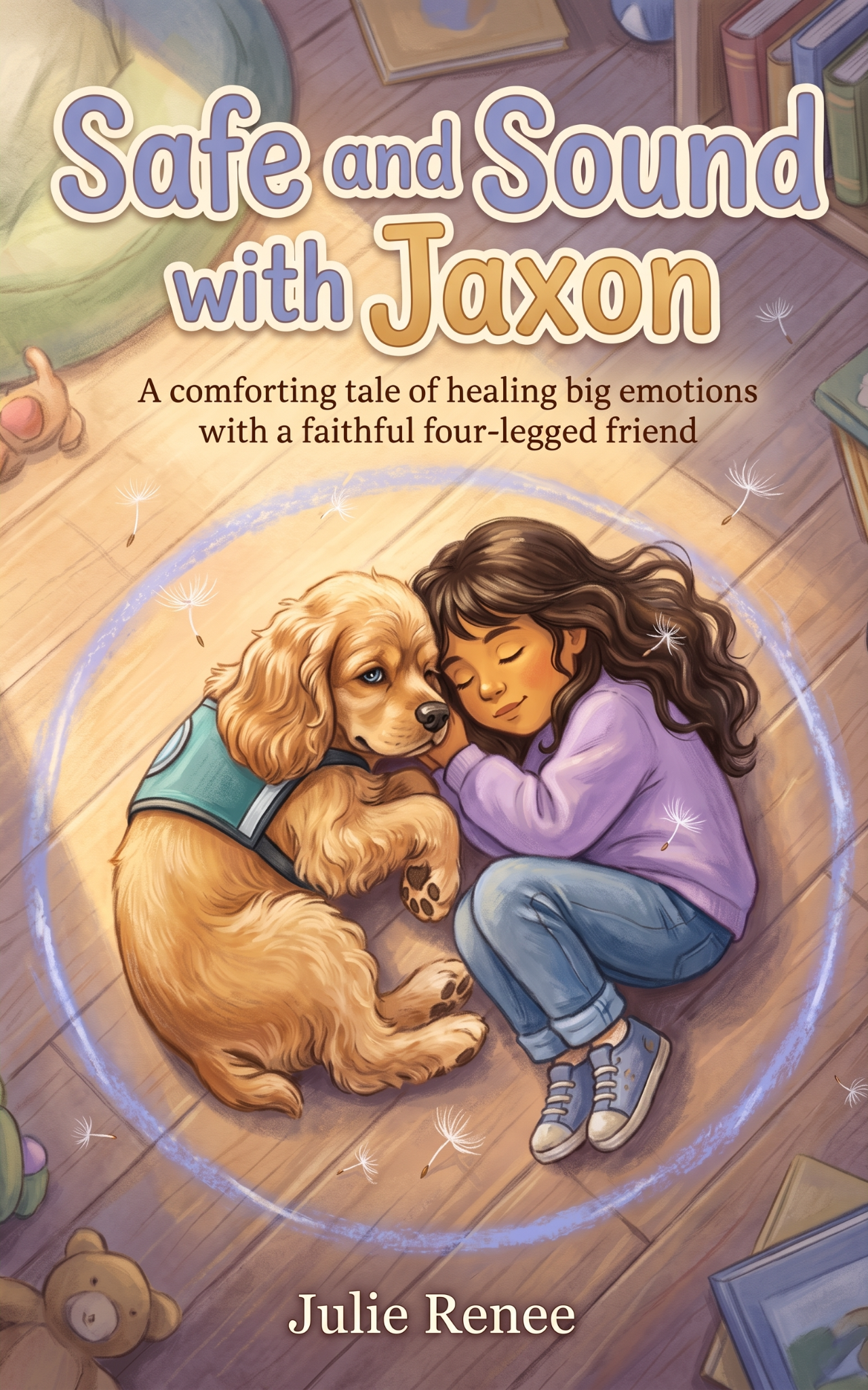 Safe and Sound with Jaxon book cover, by Julie Renee
